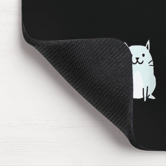 Dorian Gray's Cat Teeshirt From Skunkbear  マウスパッド (コーナー)