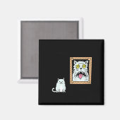 Dorian Gray's Cat Teeshirt From Skunkbear マグネット (正面/裏面)