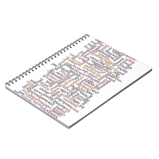 Doric単語の地図 ノートブック (左側)