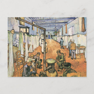 Dories in the Hospital in Arles by van ゴッホ ポストカード