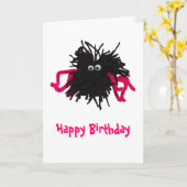 Dorisくも カード (黄色い花)