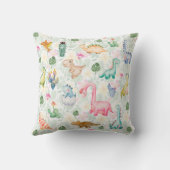 DORKY恐竜モノグラムキッズフィット男の子女 クッション (裏面)