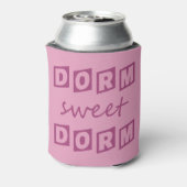 "Dorm Sweet Drom"名前をカスタムする&カラーカンクーラー 缶クーラー (缶裏面)