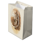 Dormouse Knitting夫人 ミディアムペーパーバッグ (裏面アングル)