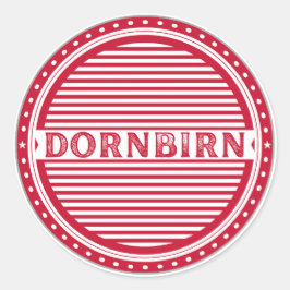 Dornbirn City Pride Emblem – Austria Identity ラウンドシール