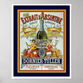 Dornier-Tuller Absinthe Poster 16 x 20 ポスター (正面)