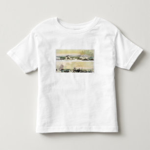 「Dorothea」を持つスピッツベルゲン島の眺め(色en トドラーTシャツ