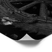 Dorothea Langeによる綿畑の移住労働者 ポスター (角)