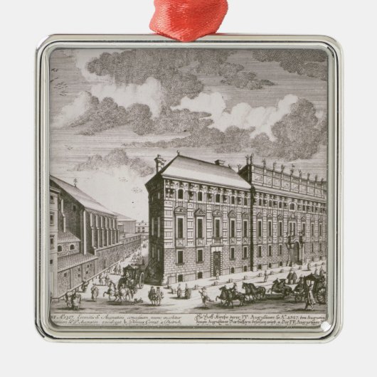 Dorotheergasseの提示の眺め メタルオーナメント (正面)