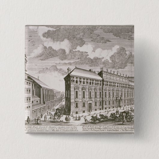 Dorotheergasseの提示の眺め 缶バッジ (正面)