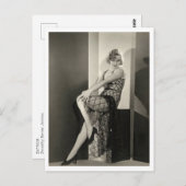 Dorothy Revier、女優 ポストカード (正面/裏面)