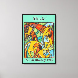 Dorrit Blackによる音楽（1928年） キャンバスプリント