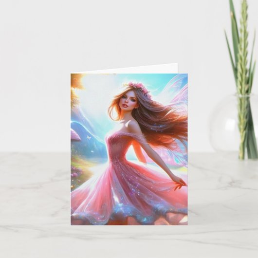 Dors avec un accomplissement, carte pour tous サンキューカード (正面)