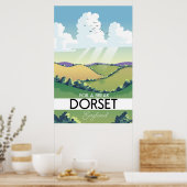 Dorset England旅行ポスター ポスター (キッチン)