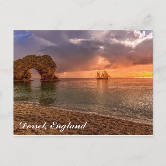 Dorset England Durdle Door Travel写真 ポストカード (正面)