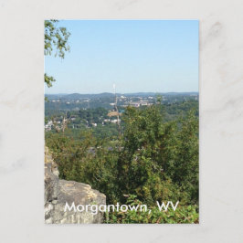 Dorseysのノブの郵便はがきからのMorgantown WVの写真 ポストカード