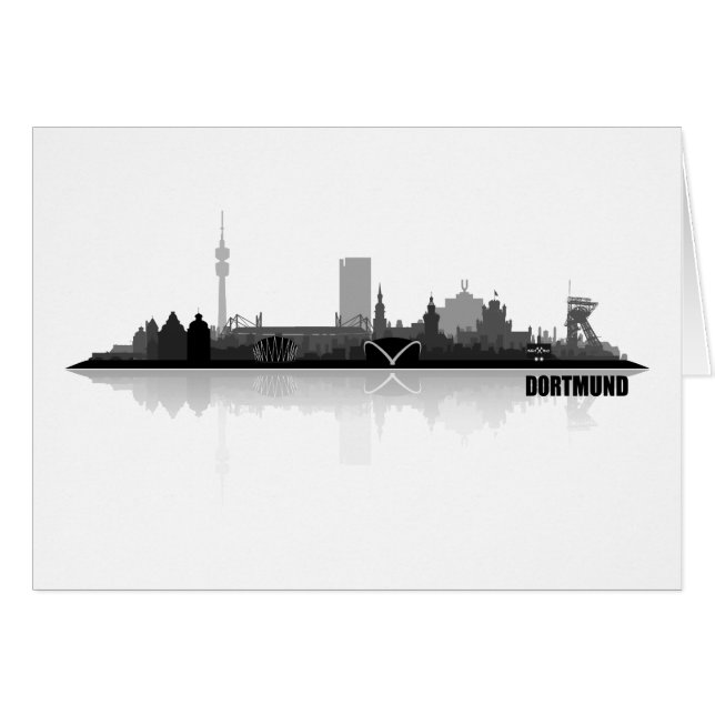 Dortmund City Skyline (正面横)