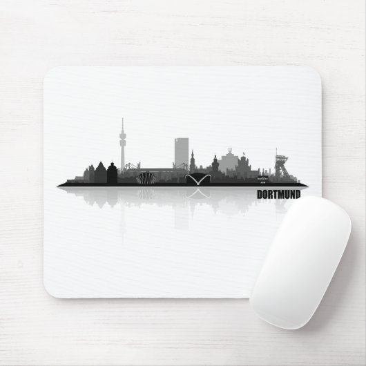 Dortmund City Skyline マウスパッド (マウス)