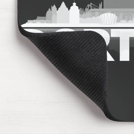 Dortmund City Skyline マウスパッド (コーナー)