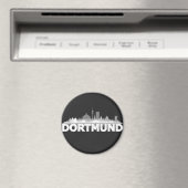 Dortmund City Skyline Kühlschrankmagnet マグネット (インサイチュ (食洗機))