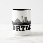 Dortmund City Skyline - Tasse / Becher マグカップ (中央)