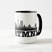 Dortmund City Skyline - Tasse / Becher マグカップ (正面右)