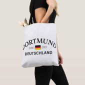 Dortmund Deutschland Coordinates German トートバッグ (クローズアップ)