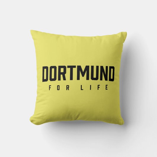 Dortmund For Life クッション (正面)