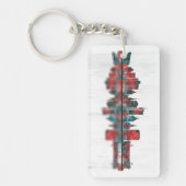 Dortmund Germany Skyline キーホルダー (正面)