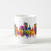 Dortmund Germany Skyline コーヒーマグカップ (中央)