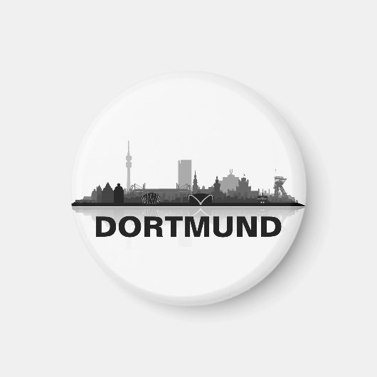Dortmund Skyline Kühlschrank Magnet マグネット (正面)
