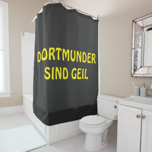Dortmunder sind geil Design  シャワーカーテン (インサイチュ)
