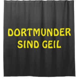 Dortmunder sind geil Design  シャワーカーテン