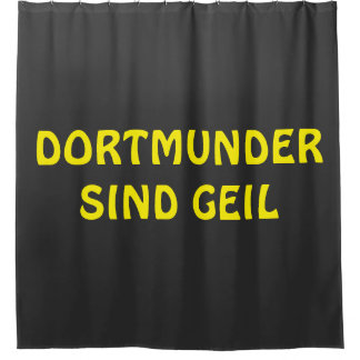 Dortmunder sind geil Design  シャワーカーテン