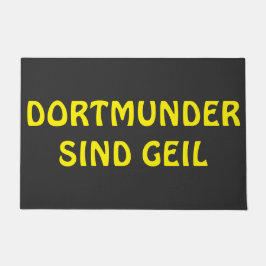 Dortmunder sind geil Design  ドアマット