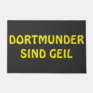 Dortmunder sind geil Design  ドアマット