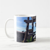 Dory魚釣りフリート、ニューポートビーチ、カリフォルニア コーヒーマグカップ (左)