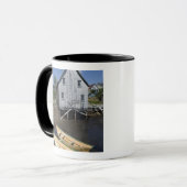 Dory builder, Lunenburg, Nova Scotia，カナダ マグカップ (正面左)