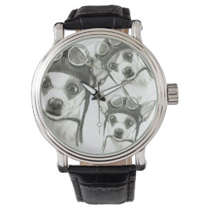 Dory the ChiWee(Tiny Chihuahua)by Carol Zeock 腕時計