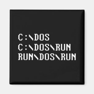DOSの操業を走って下さい マグネット
