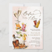 Dosエレガントと言う前にカクテルをスクリプトで書く 招待状 (正面)