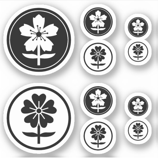 dosフロレス シール (正面)