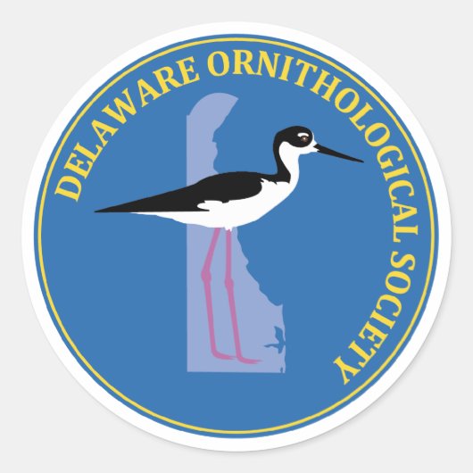 DOSロゴシール ラウンドシール (正面)