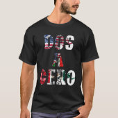 Dos A Cero USMNT Vs MEXICOゲームおもしろいデザインBy Fl Tシャツ (正面)