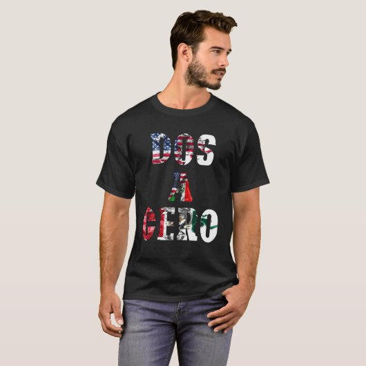 Dos A Cero USMNT Vs MEXICOゲームおもしろいデザインBy Fl Tシャツ (正面フル)
