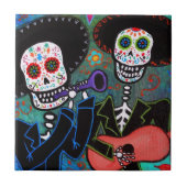 Dos Amigos Dia de los Muertos タイル (正面)