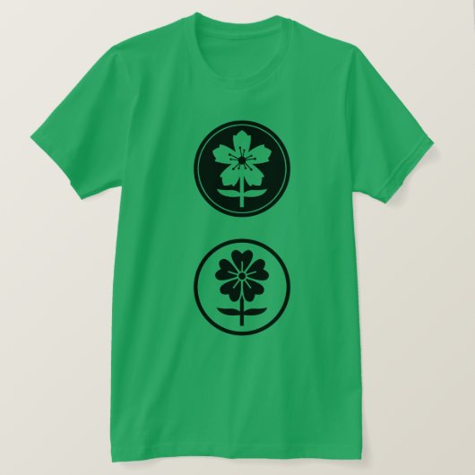 dos flores Tシャツ (デザイン正面)