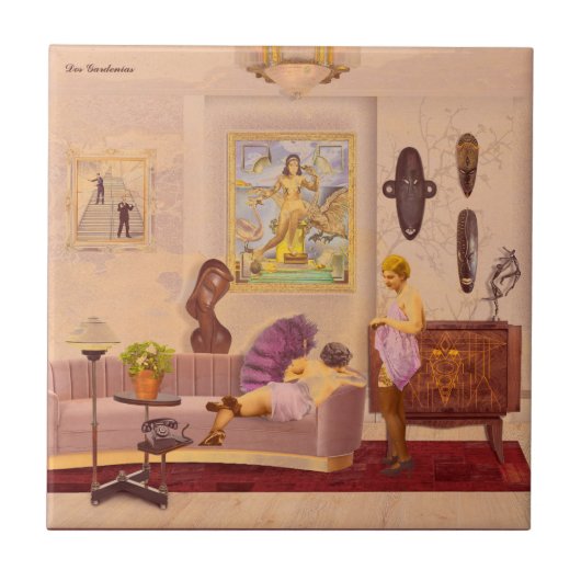 Dos Gardenias タイル (正面)