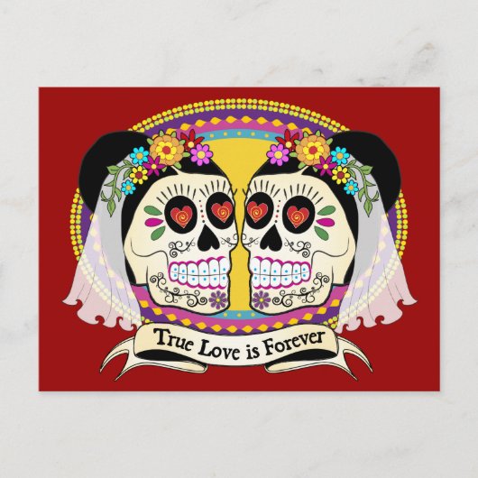 Dos Novias (2つのつばき)はがき ポストカード (正面)