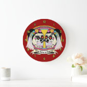 Dos Novias (2人の花嫁)の柱時計 ラージ壁時計 (ホーム)